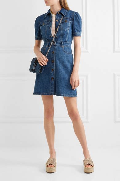 jeansy miu miu cena|miu denim mini dress.